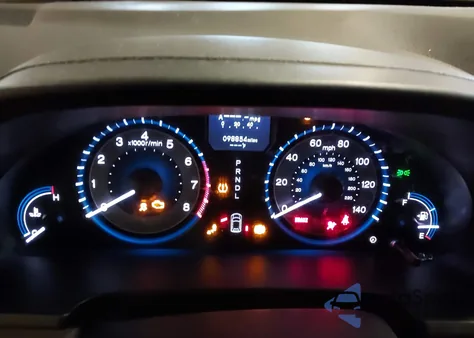 2012 Honda Odyssey Touring/Touring Elite z USA, uszkodzony, nr VIN 5FNRL5H94CB054390